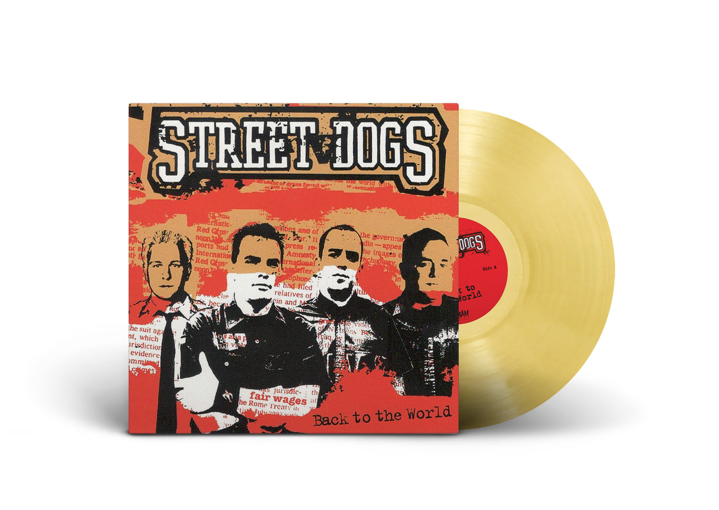 STREET DOGS - "Back To The World" (SBAM 166) (LP)