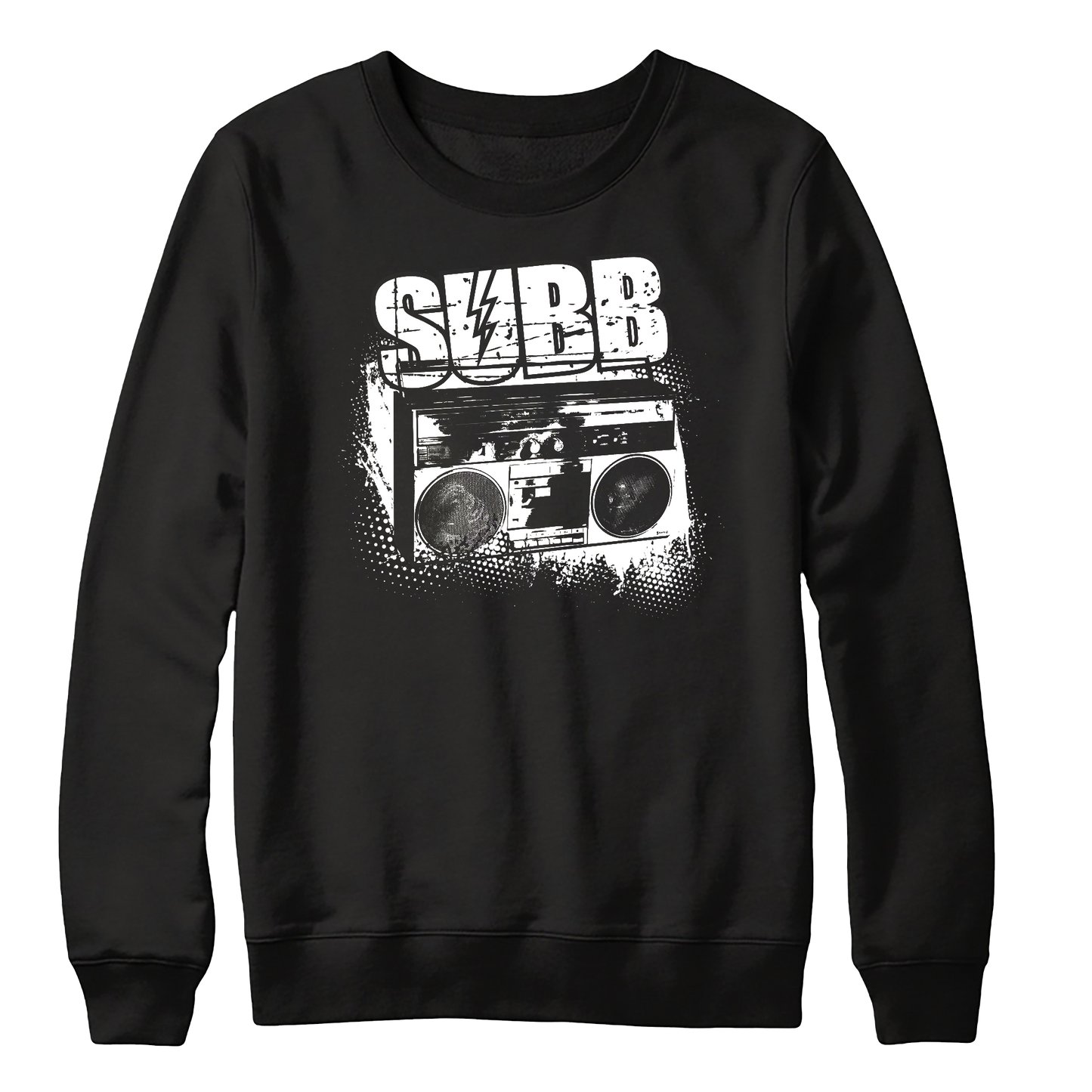 SUBB - "Radio" (Black) (Crewneck)