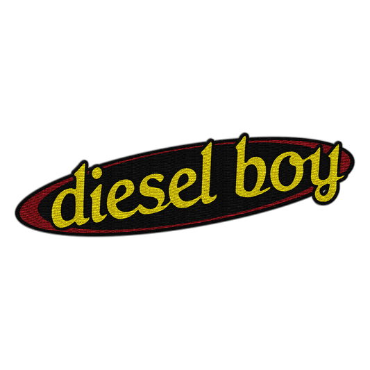 DIESEL BOY - "Oval Logo" (Embroidered Patch)