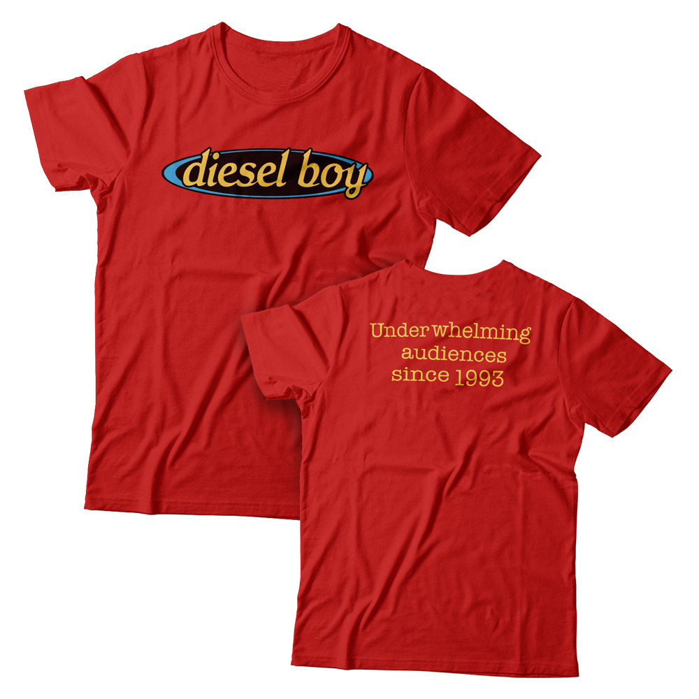 DIESEL BOY - "Oval Logo" (Red) (T-Shirt)