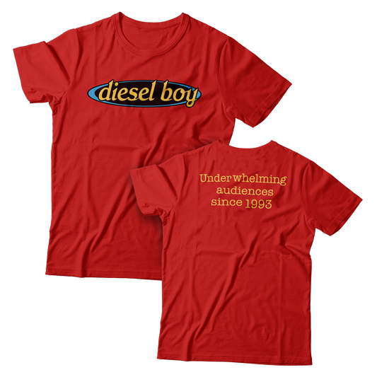 DIESEL BOY - "Oval Logo" (Red) (T-Shirt)