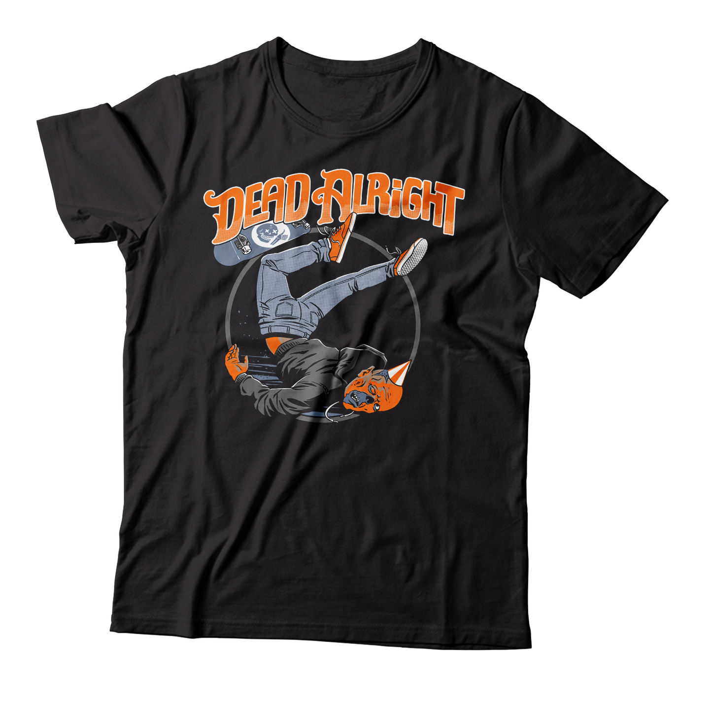 DEAD ALRIGHT - "The Scorpion T-Shirt" (Black) (T-Shirt)