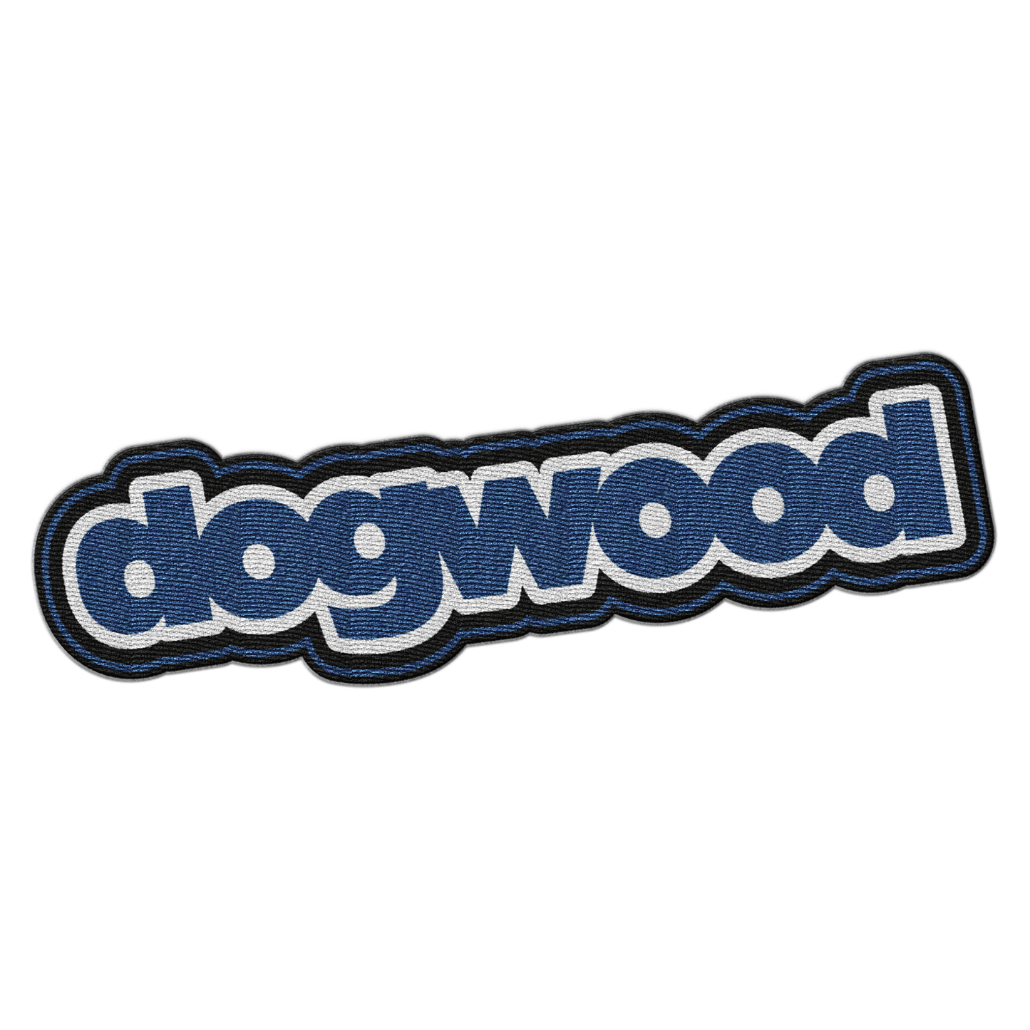 DOGWOOD - "Logo" (Blue) (Embroidered Patch)