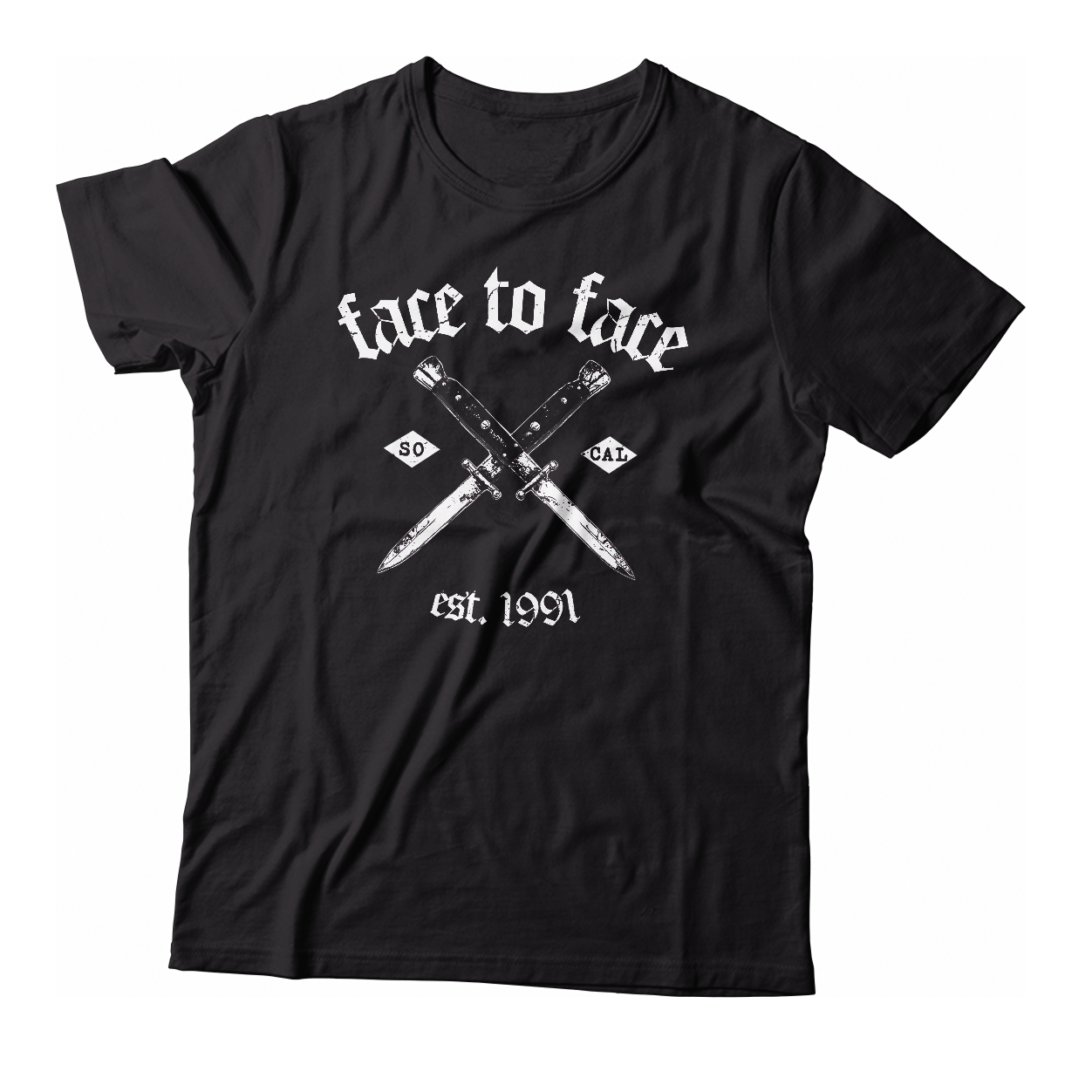 FACE TO FACE - "Switchblades" (Black) (T-Shirt)