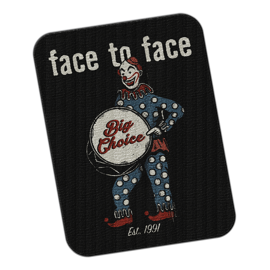 FACE TO FACE - "Big Choice / Clown" (Embroidered Patch)