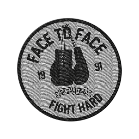 FACE TO FACE - "Boxing Gloves" (Embroidered Patch)