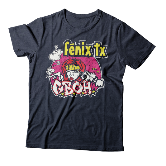 FENIX TX - "G.B.O.H." (Heather Navy) (T-Shirt)