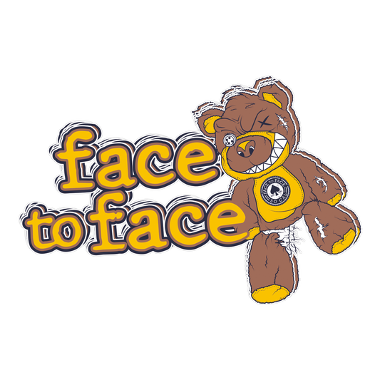 FACE TO FACE - 5 x Big Choice Teddy Bear (Stickers)