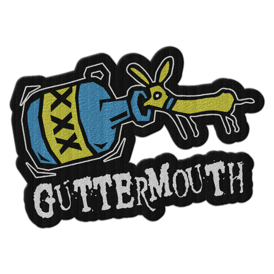 GUTTERMOUTH - "Tequila Worm"  (Embroidered Patch)