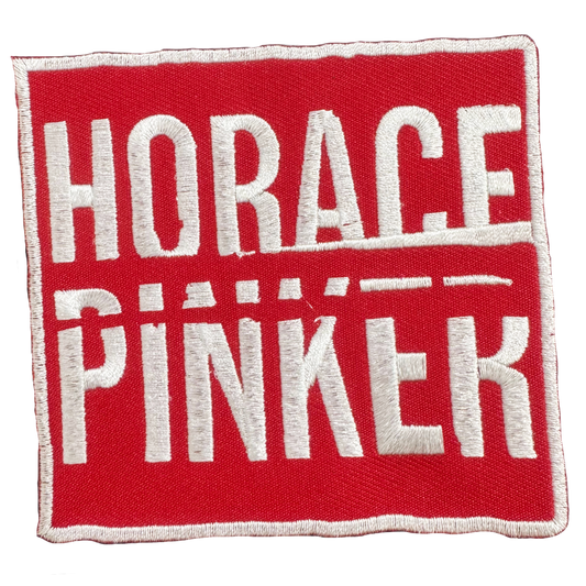 HORACE PINKER - "Red-Eyed Regular Logo" (Embroidered Patch)