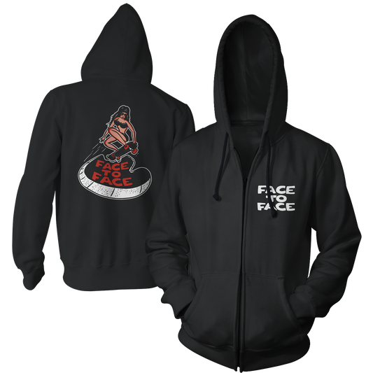 FACE TO FACE - "Skater Girl" (Zip Hoodie)