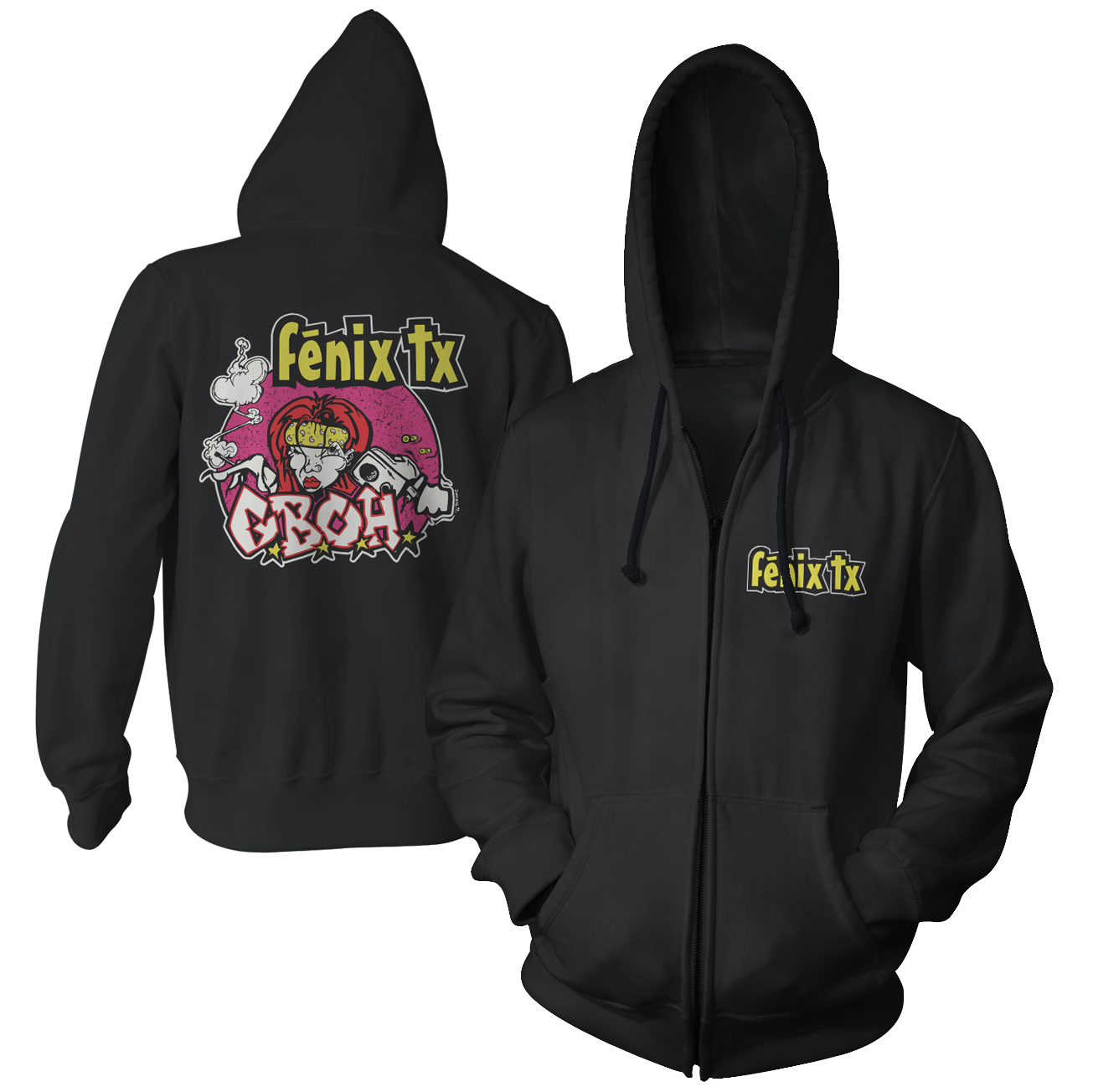 FENIX TX - "G.B.O.H." (Zip Hoodie)