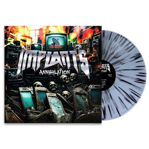 IMPLANTS - "Annihilation" (Cyber Tracks) (LP)
