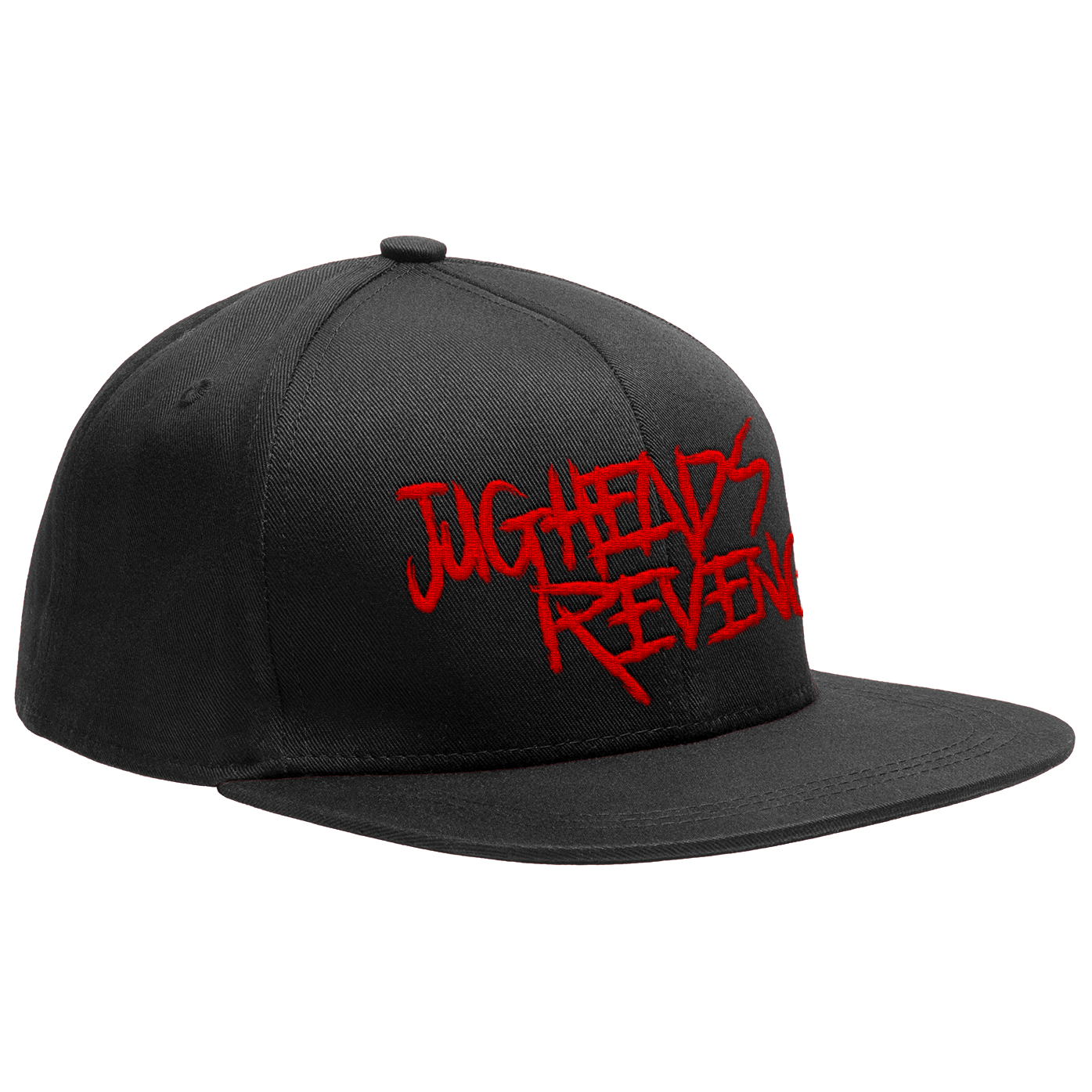JUGHEAD'S REVENGE - "American Gestures Logo / Red" (Black) (Flat Bill Snapback Cap)