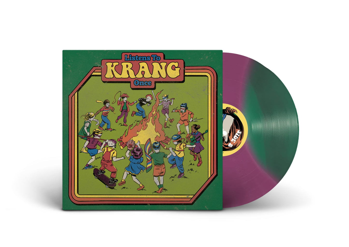 KRANG - "Listen To Krang Once" (SBAM) (LP)
