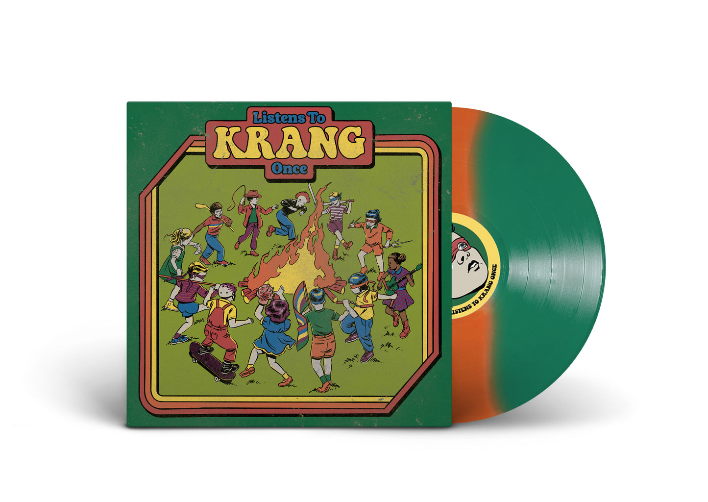 KRANG - "Listen To Krang Once" (SBAM) (LP)
