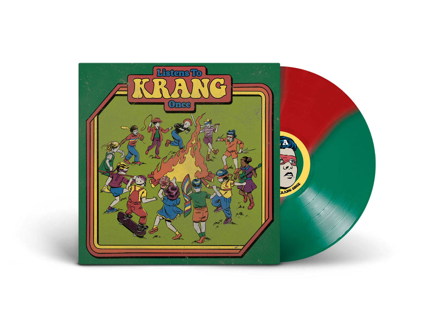 KRANG - "Listen To Krang Once" (SBAM) (LP)