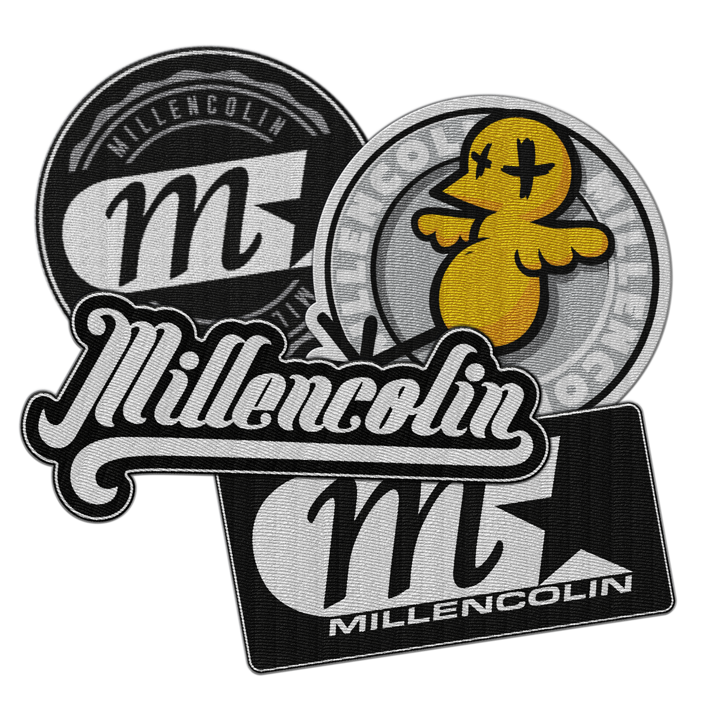 MILLENCOLIN - Embroidered Patches (4 Pack)