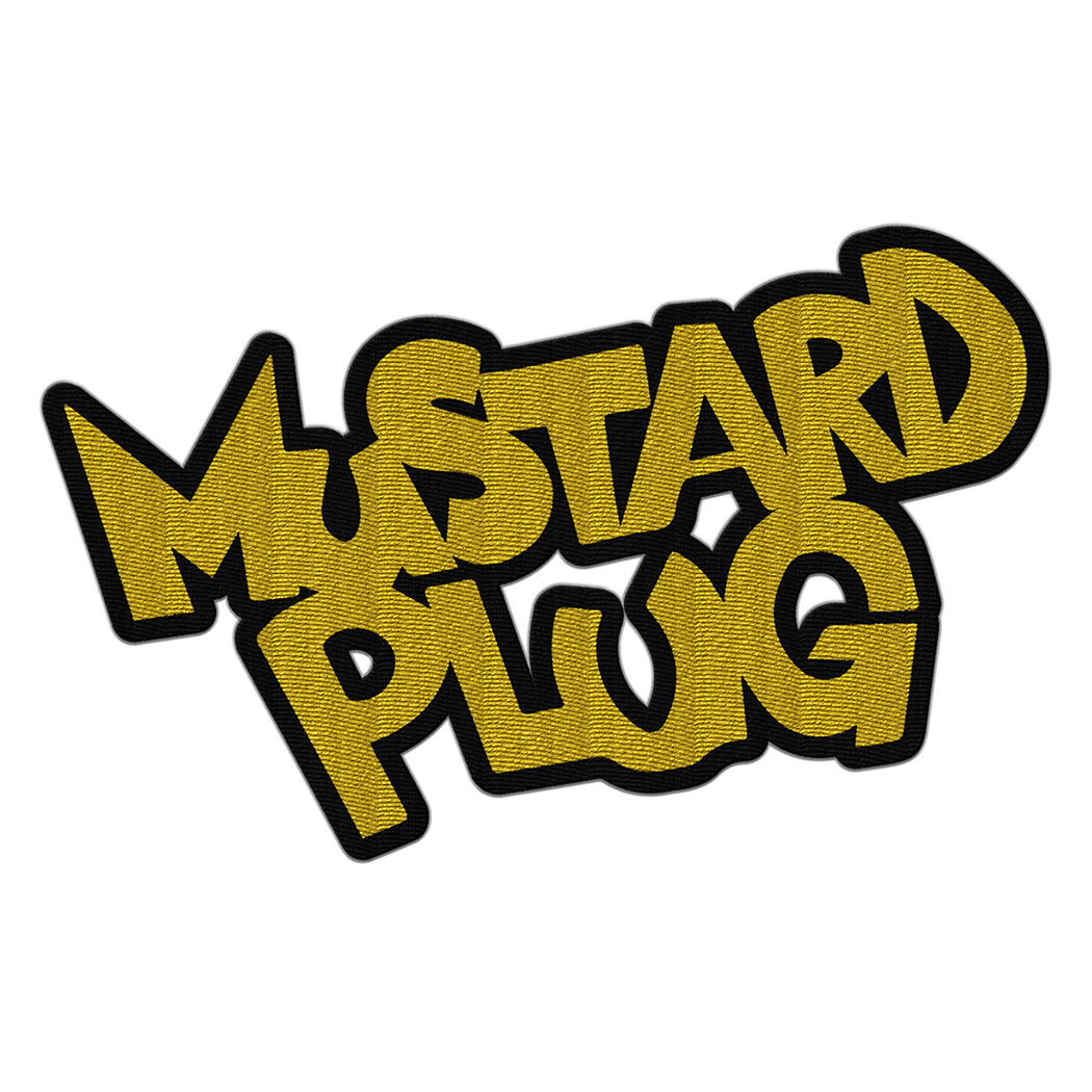 MUSTARD PLUG - "Logo" (Embroidered Patch)