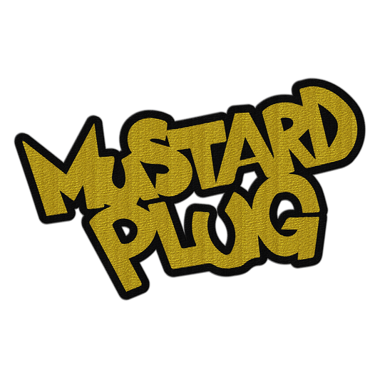 MUSTARD PLUG - "Logo" (Embroidered Patch)