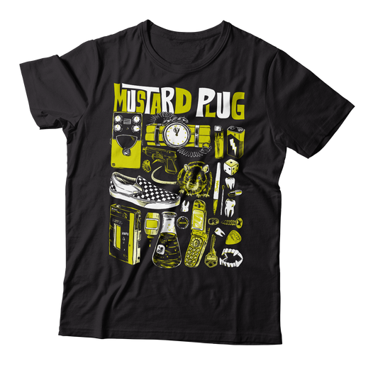 MUSTARD PLUG - "Stuff" (Black) (T-Shirt)