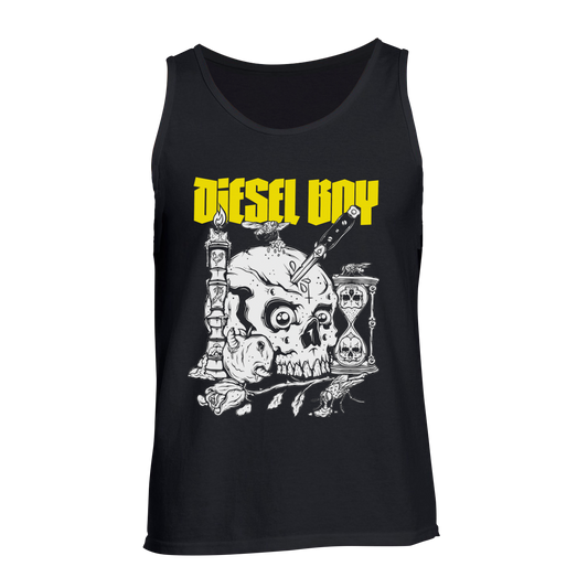 DIESEL BOY - "Skull & Dagger" (Black) (Tank Top)