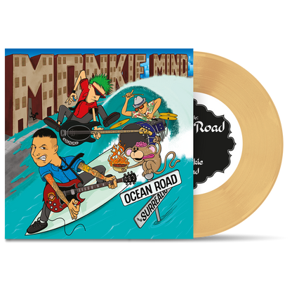 MONKIE MIND - "Ocean Road / Surrealio" (7")
