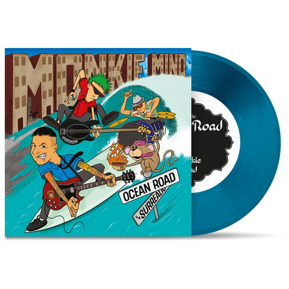 MONKIE MIND - "Ocean Road / Surrealio" (7")