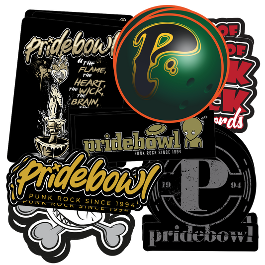 PRIDEBOWL - Stickers (15 Pack + Bonus)