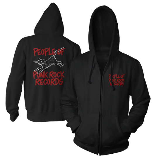 POPR Records - "Minor Threat Meow" (Zip Hoodie)