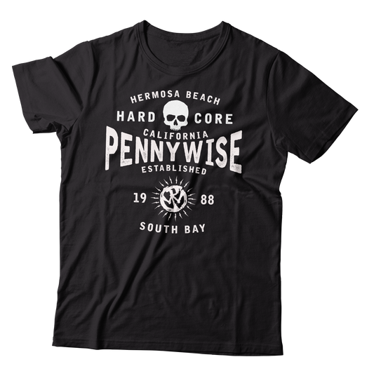 PENNYWISE - "Hardcore" (Black) (T-Shirt)