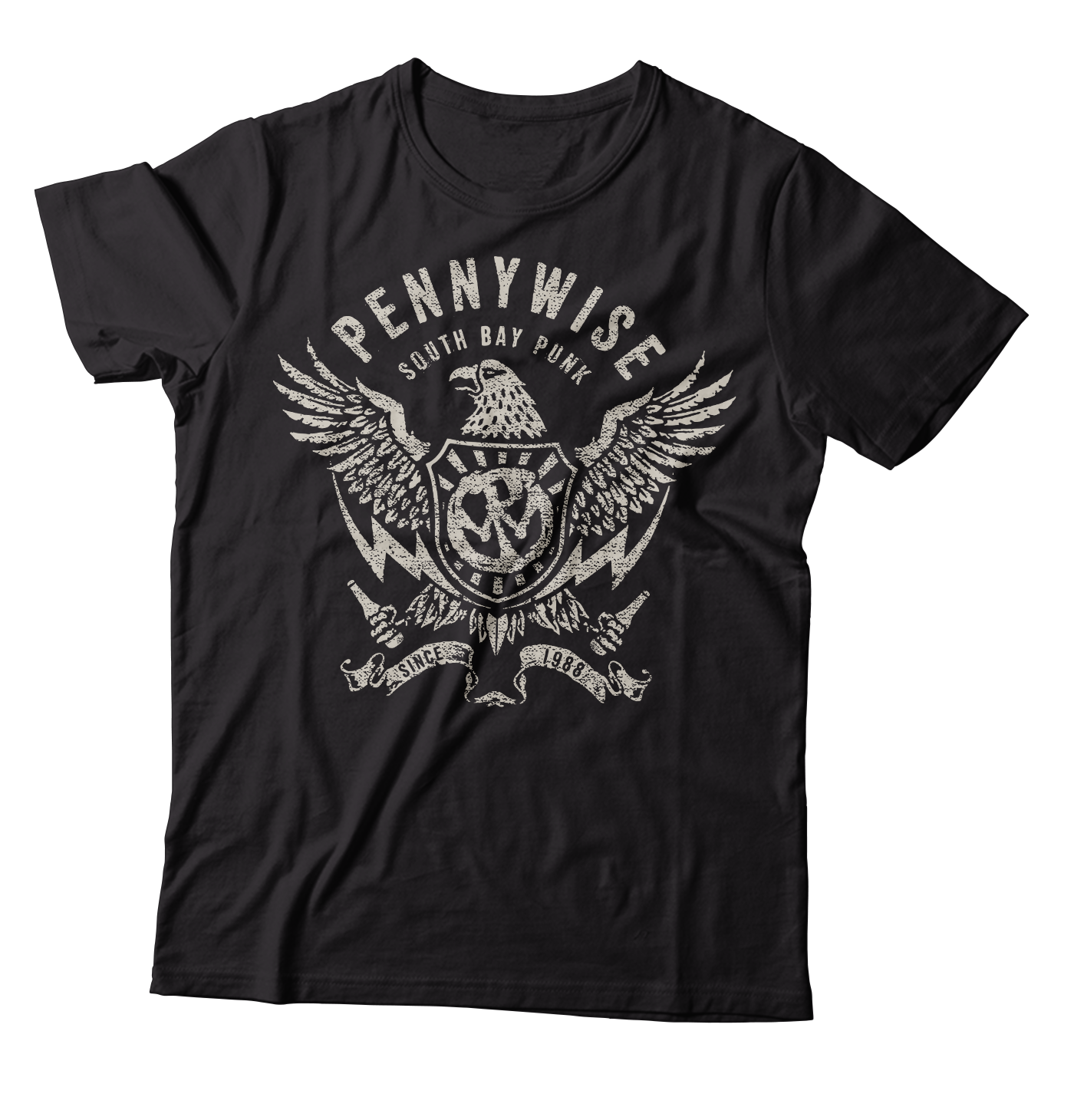 PENNYWISE - "Eagle" (Black) (T-Shirt)