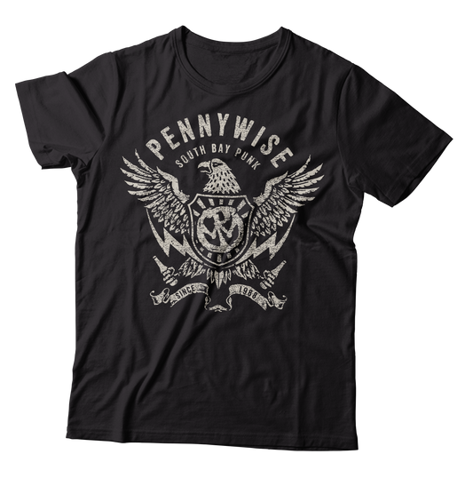 PENNYWISE - "Eagle" (Black) (T-Shirt)