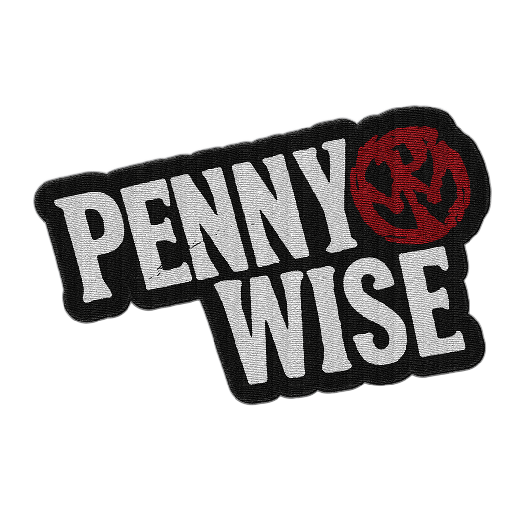 PENNYWISE - "Stacked Logo" (Embroidered Patch)