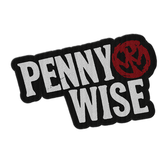 PENNYWISE - "Stacked Logo" (Embroidered Patch)