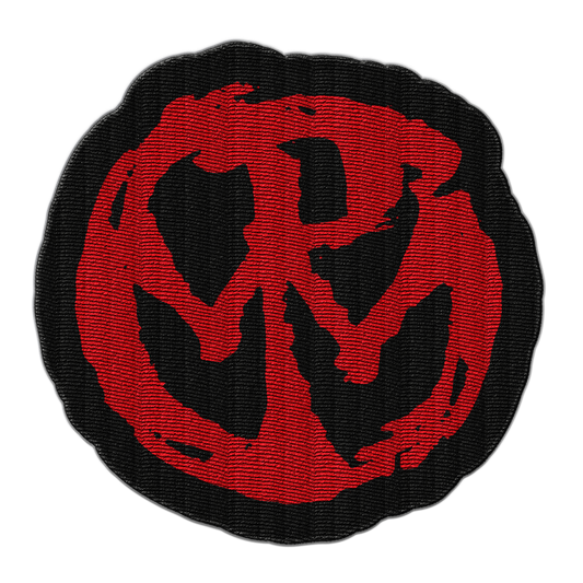 PENNYWISE - "Full Circle Logo" (Red) (Embroidered Patch)