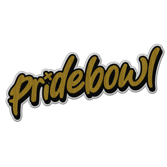 PRIDEBOWL - "Hostage Logo"  (Embroidered Patch)
