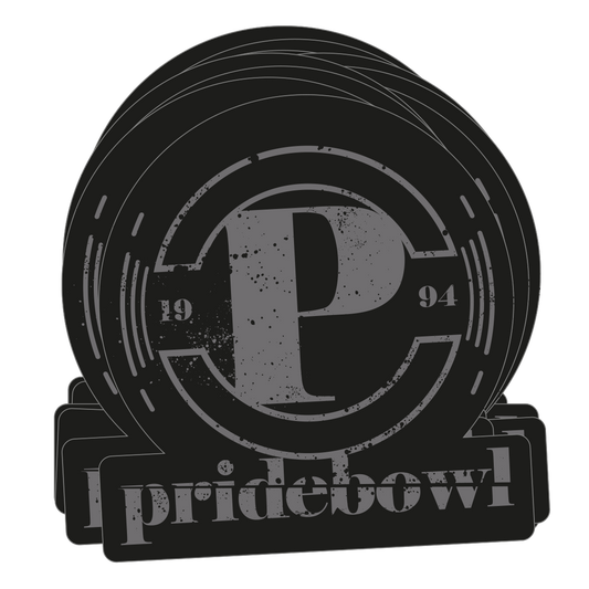 PRIDEBOWL - 10 x P Logo (Stickers)