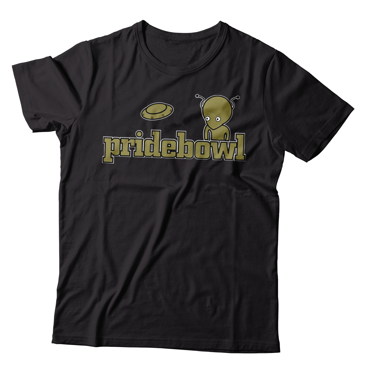 PRIDEBOWL - "Alien" (Black) (T-Shirt)