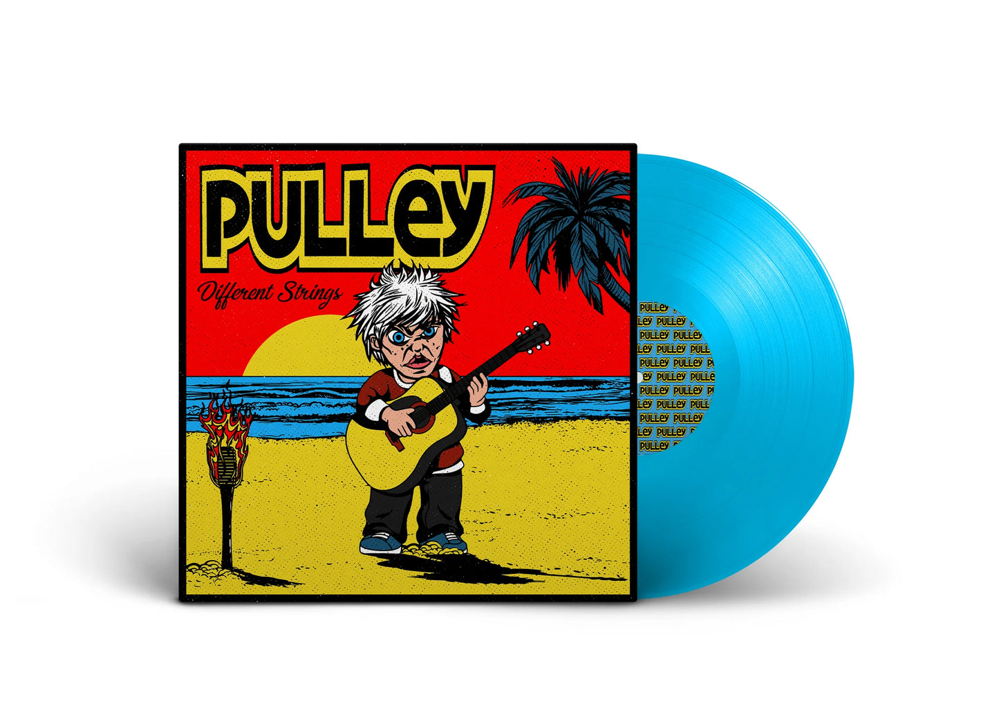 PULLEY - "Different Strings" (SBAM) (LP)
