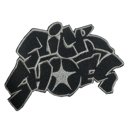 SLICK SHOES - "1997 Logo" (Black) (Embroidered Patch)
