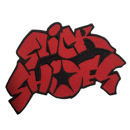 SLICK SHOES - "1997 Logo" (Red) (Embroidered Patch)