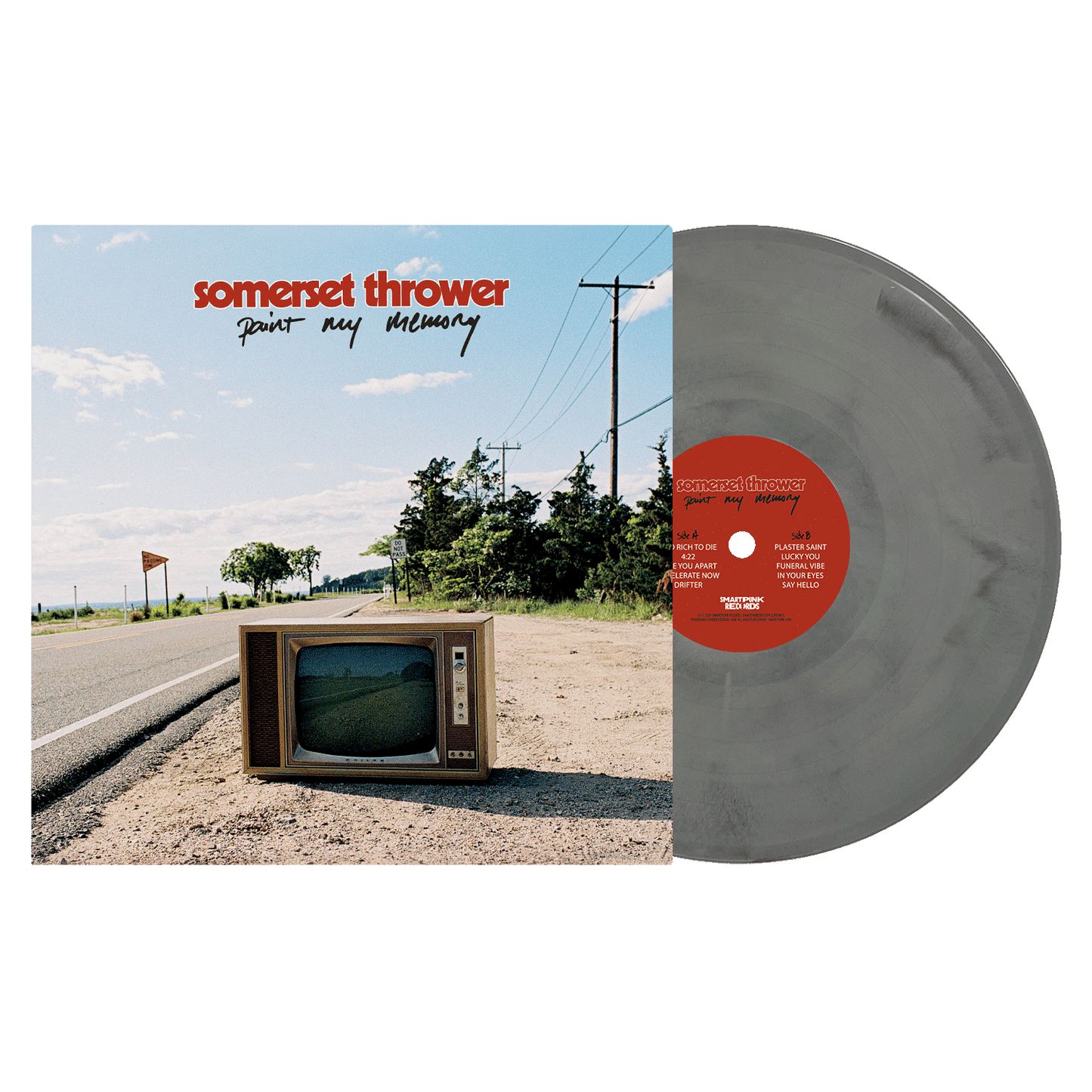 SOMERSET THROWER - "Paint My Memory" (Smartpunk Records) (LP)