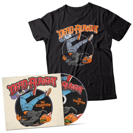 DEAD ALRIGHT - "The Scorpion EP" (CD + T-Shirt Bundle)
