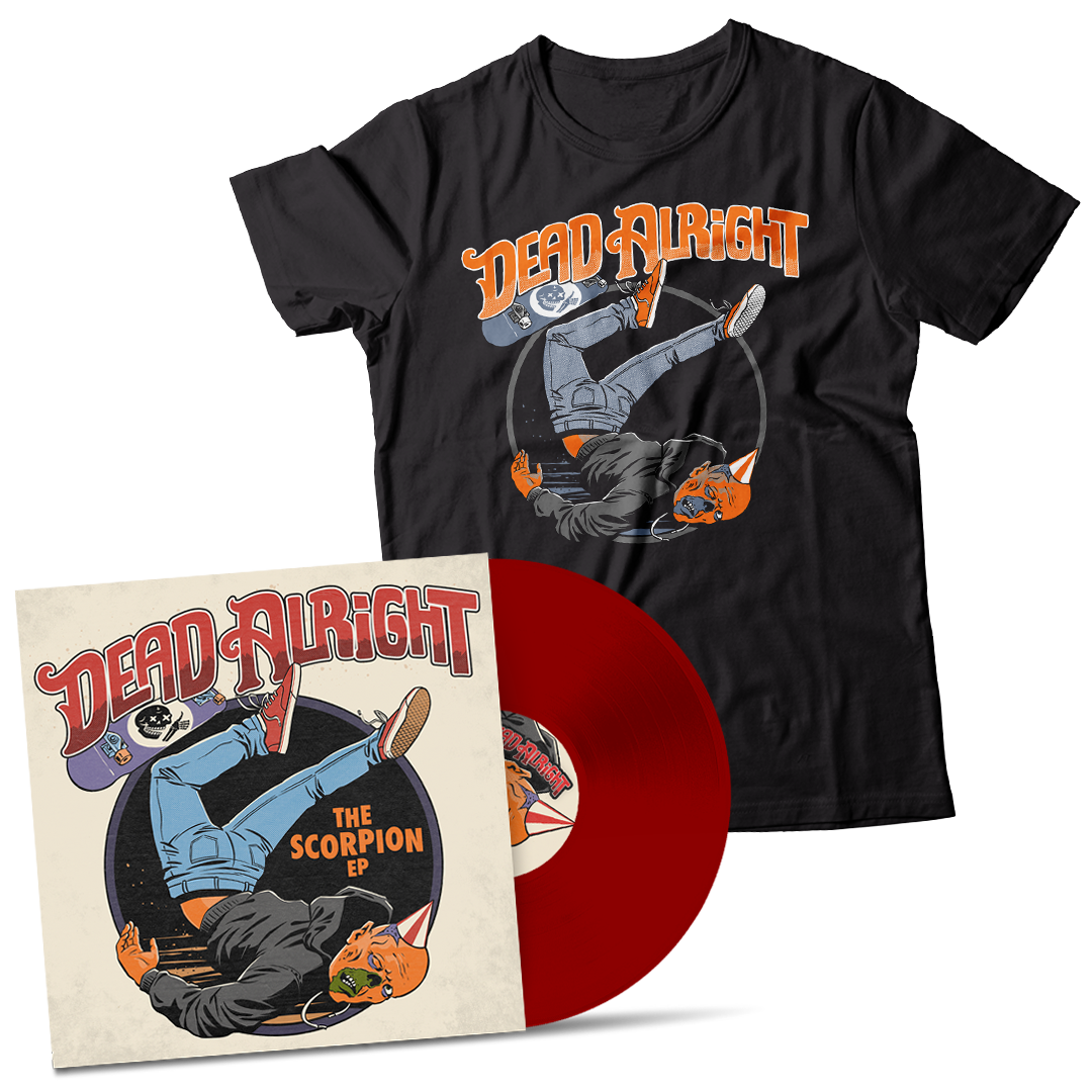DEAD ALRIGHT - "The Scorpion EP" (LP + T-Shirt Bundle)