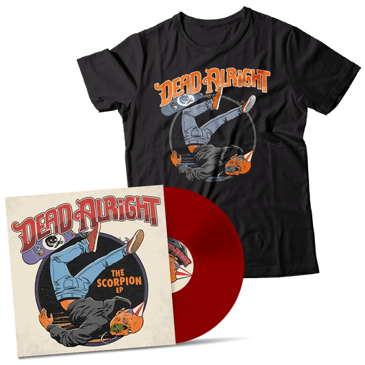 DEAD ALRIGHT - "The Scorpion EP" (LP + T-Shirt Bundle)