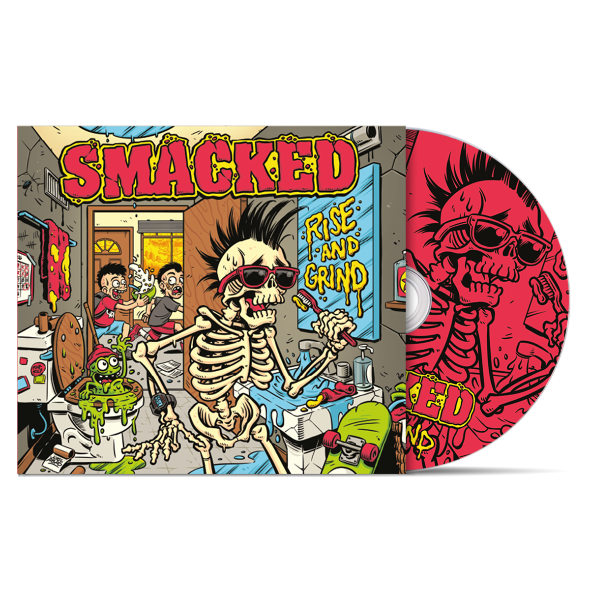 SMACKED - "Rise And Grind" (CD)