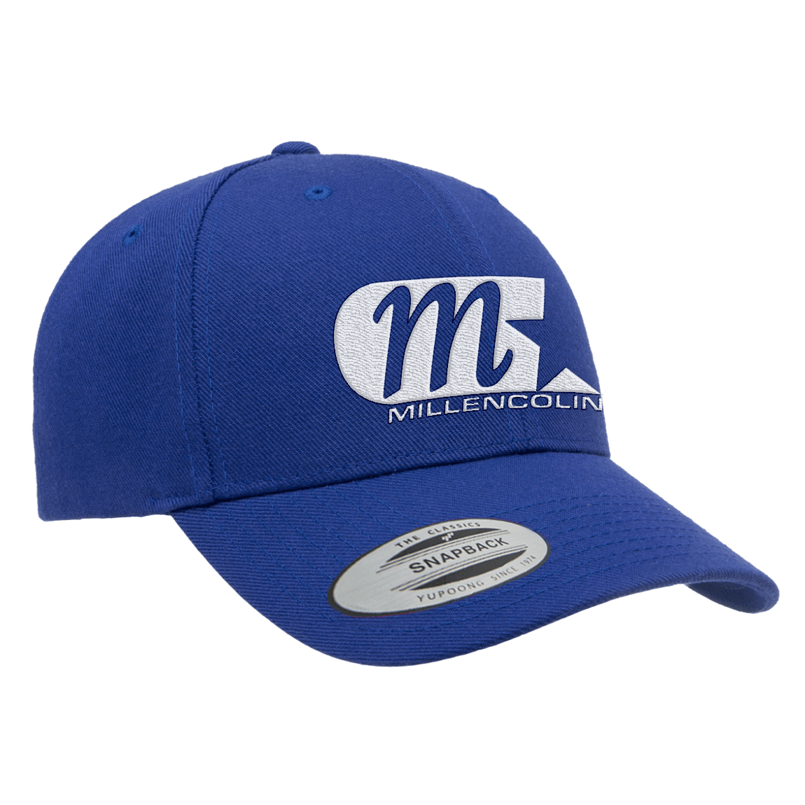 MILLENCOLIN - "M Logo" (Royal Blue) (Curved Visor - Snapback Cap)