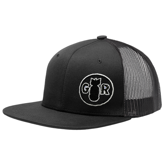 GOOD RIDDANCE - "GR Bomb / Black Embroidery" (Black) (Trucker Cap)