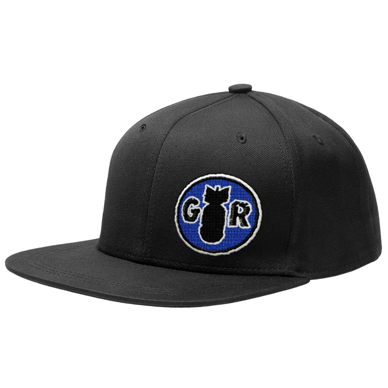 GOOD RIDDANCE - "GR Bomb" (Black) (Snapback Cap)